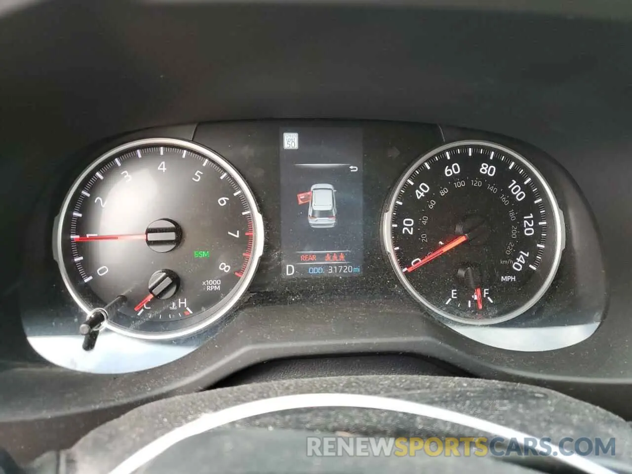 9 fotografías del automóvil dañado 2T3W1RFV9NC175110 TOYOTA RAV4 2022