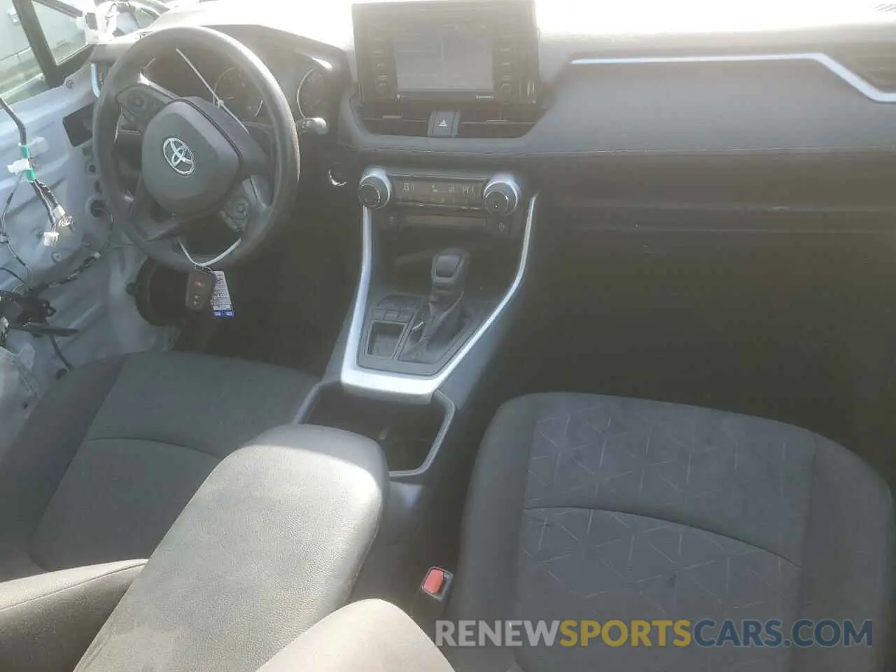 8 fotografías del automóvil dañado 2T3W1RFV9NC196877 TOYOTA RAV4 2022
