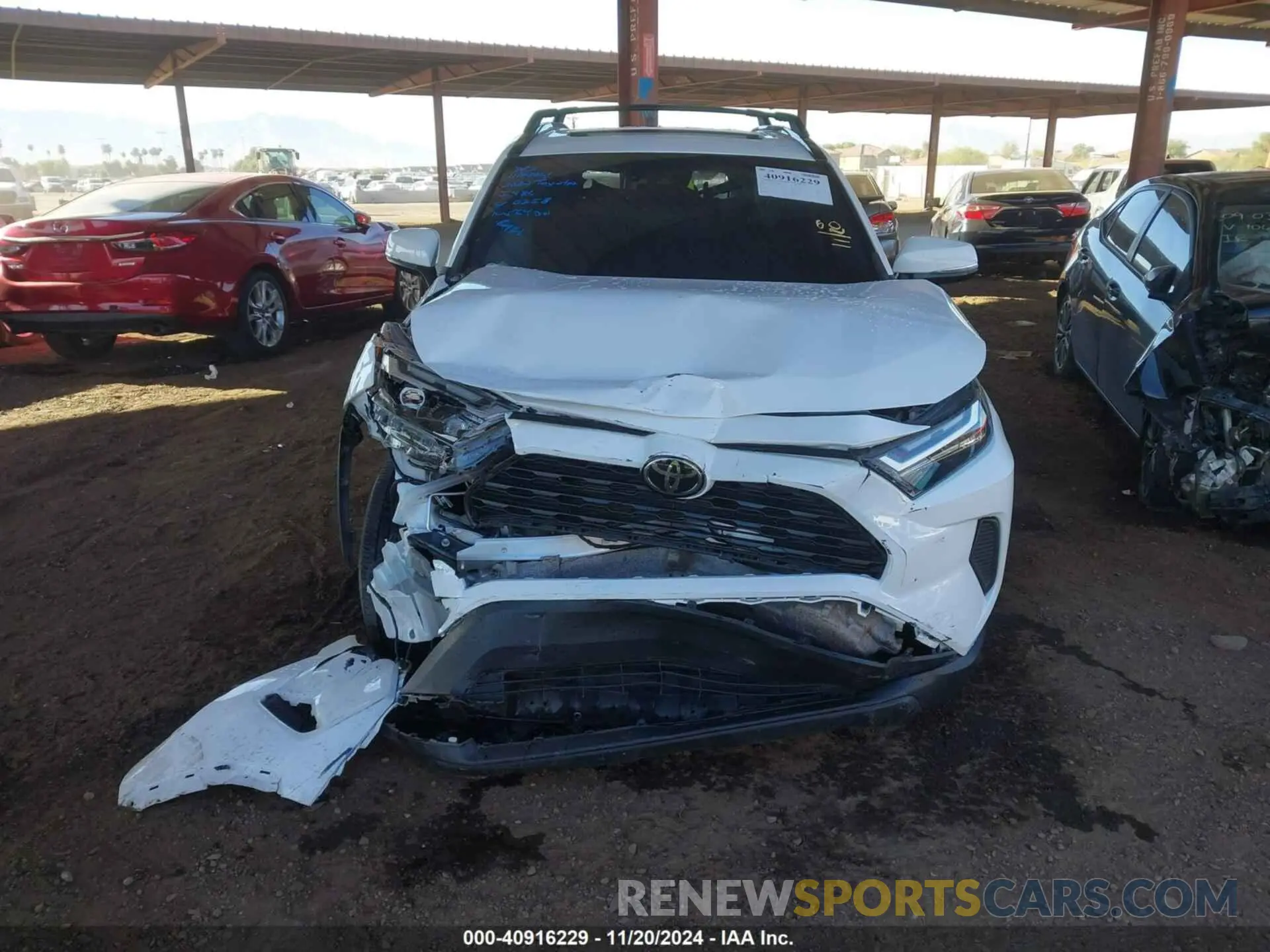 11 fotografías del automóvil dañado 2T3W1RFV9NC210258 TOYOTA RAV4 2022