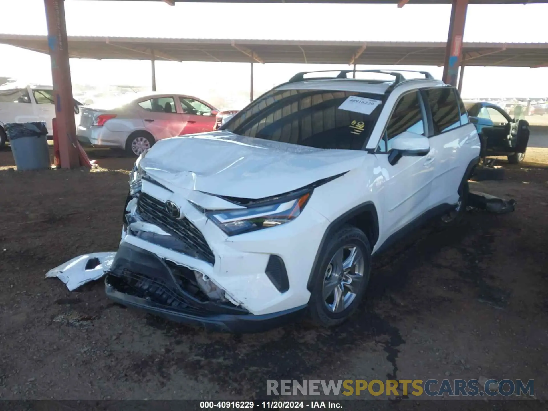 2 fotografías del automóvil dañado 2T3W1RFV9NC210258 TOYOTA RAV4 2022