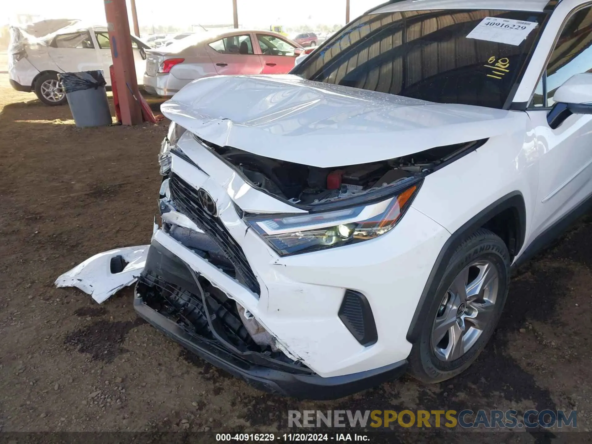 6 fotografías del automóvil dañado 2T3W1RFV9NC210258 TOYOTA RAV4 2022