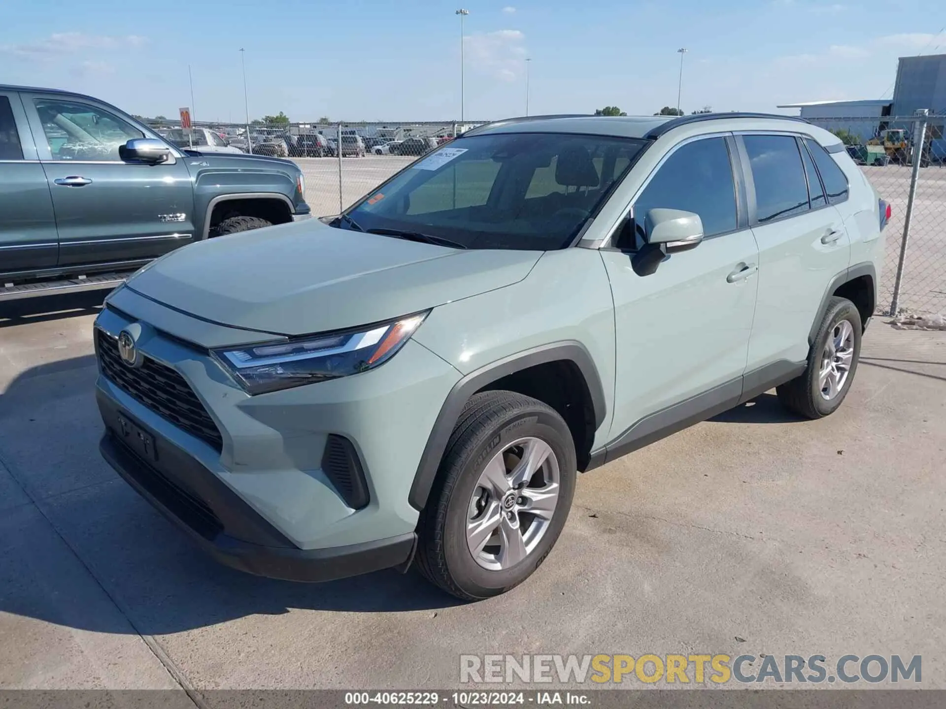 2 fotografías del automóvil dañado 2T3W1RFV9NW227060 TOYOTA RAV4 2022