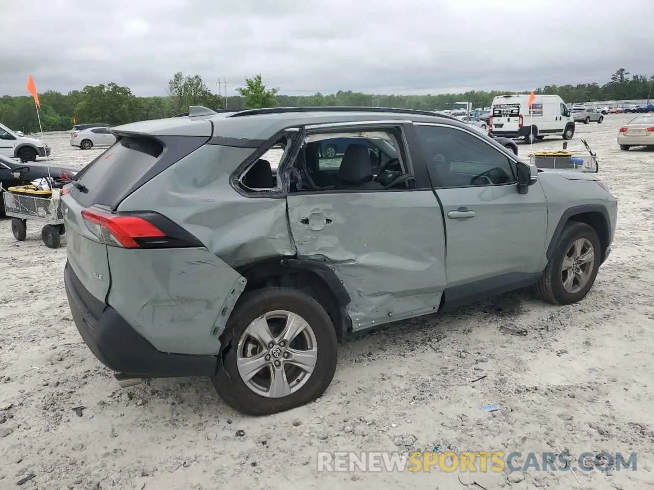 3 fotografías del automóvil dañado 2T3W1RFVXNW195316 TOYOTA RAV4 2022
