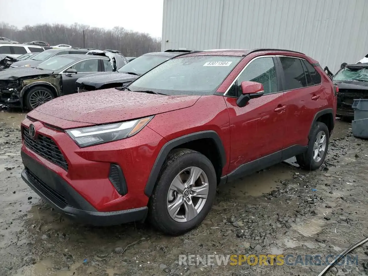 1 fotografías del automóvil dañado 2T3W1RFVXNW197213 TOYOTA RAV4 2022