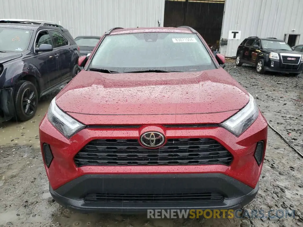 5 fotografías del automóvil dañado 2T3W1RFVXNW197213 TOYOTA RAV4 2022