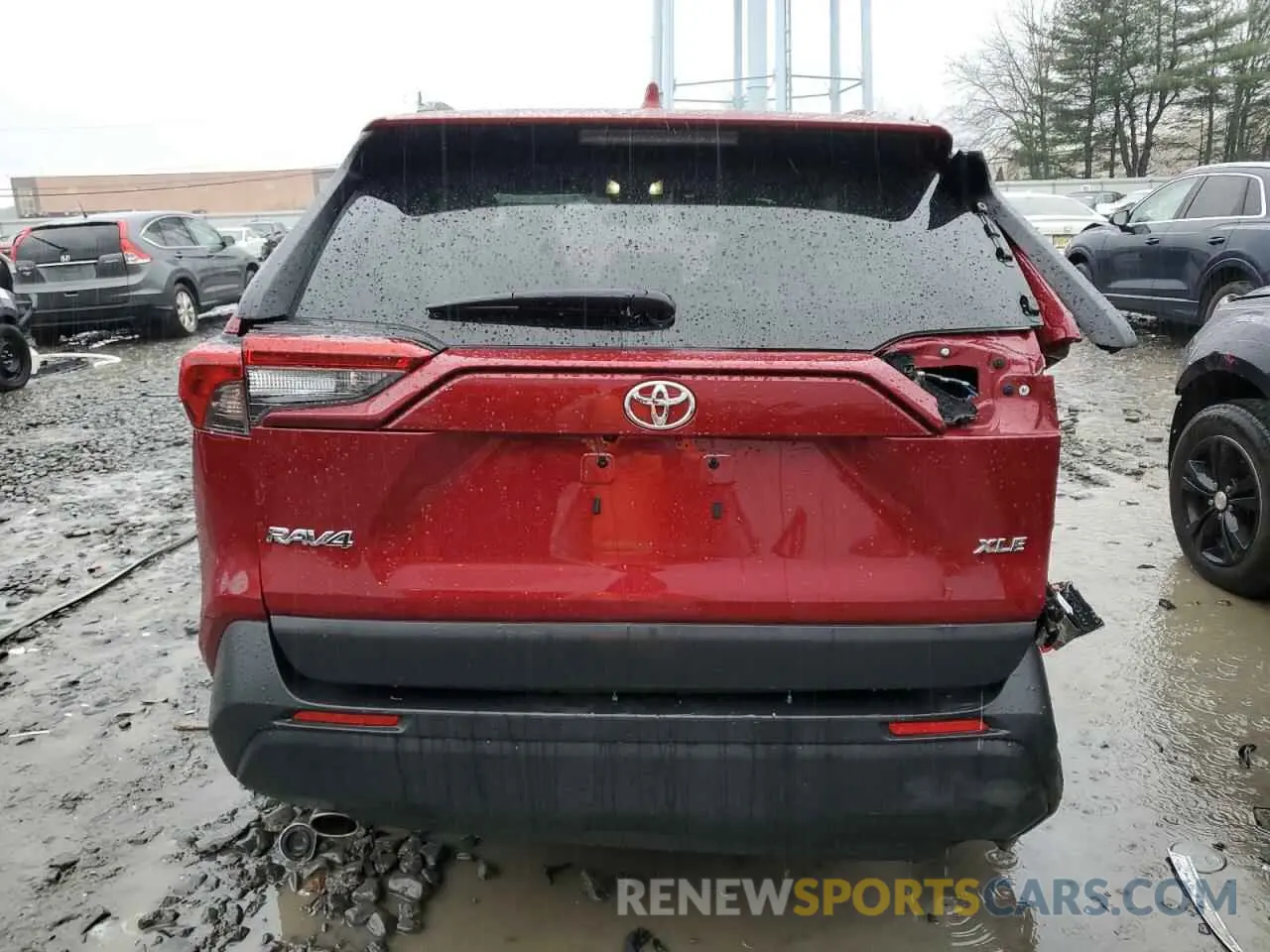 6 fotografías del automóvil dañado 2T3W1RFVXNW197213 TOYOTA RAV4 2022