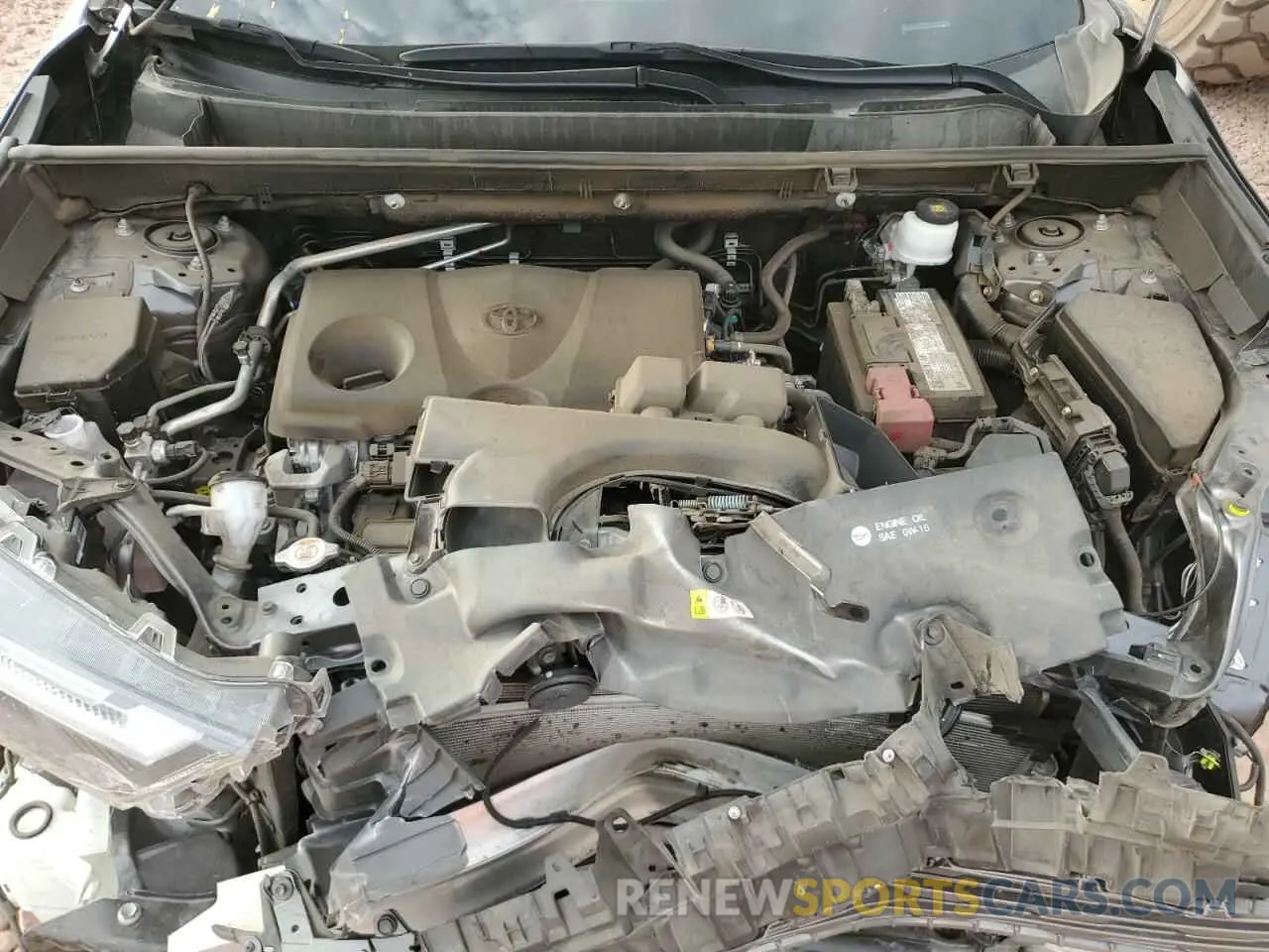 11 fotografías del automóvil dañado 2T3Y1RFV1NC185428 TOYOTA RAV4 2022