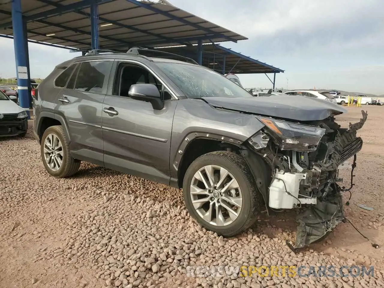 4 fotografías del automóvil dañado 2T3Y1RFV1NC185428 TOYOTA RAV4 2022