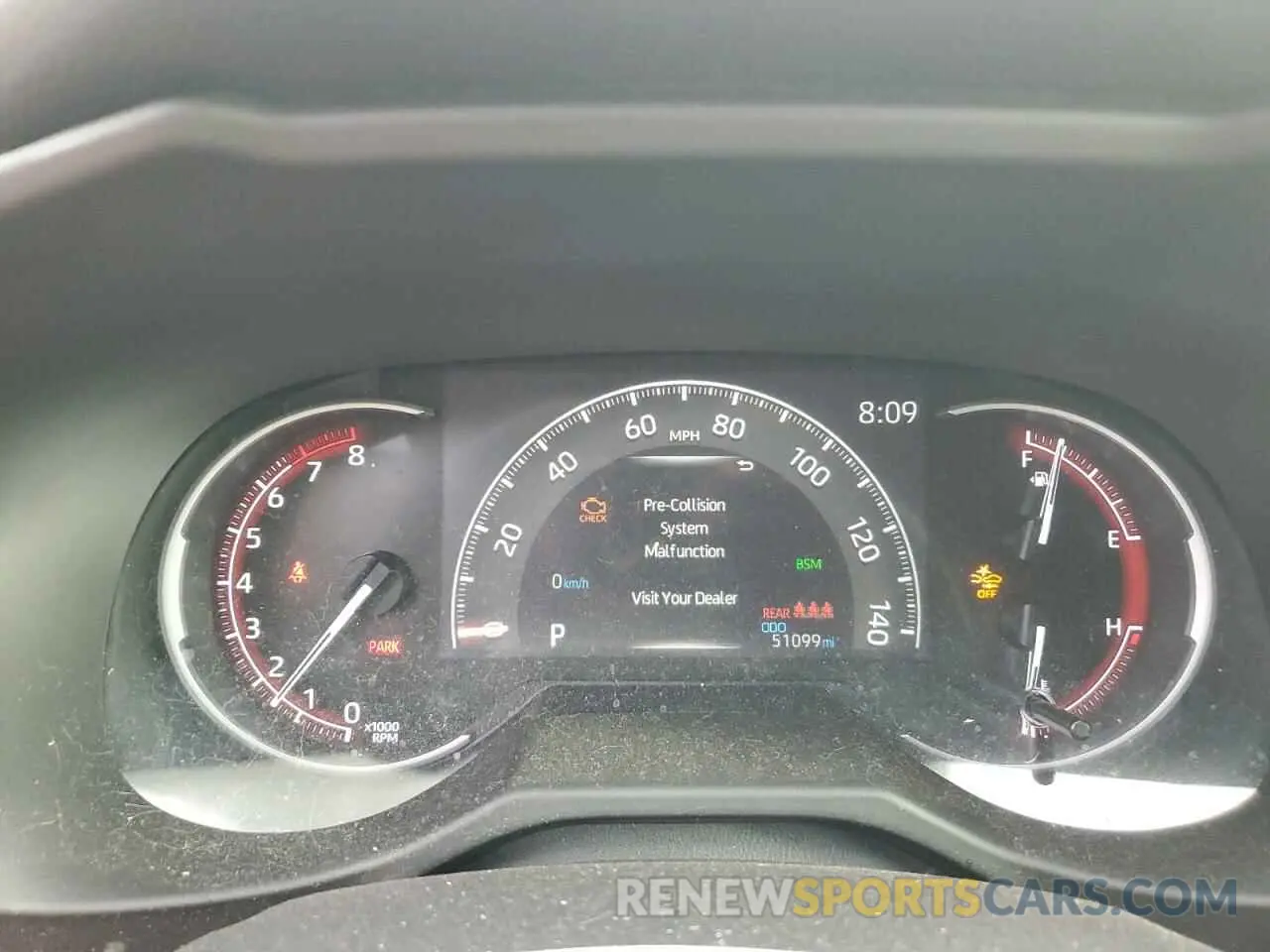 9 fotografías del automóvil dañado 2T3Y1RFV1NC185428 TOYOTA RAV4 2022