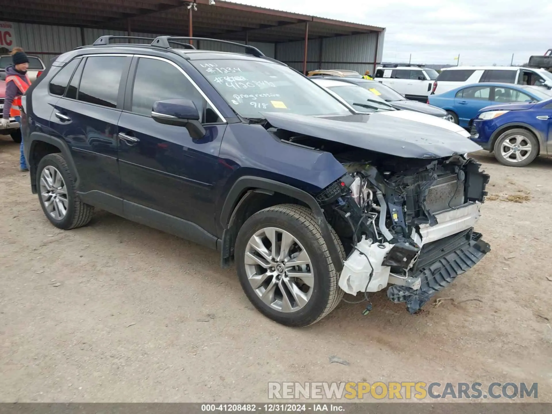 1 fotografías del automóvil dañado 2T3Y1RFV2NW231234 TOYOTA RAV4 2022
