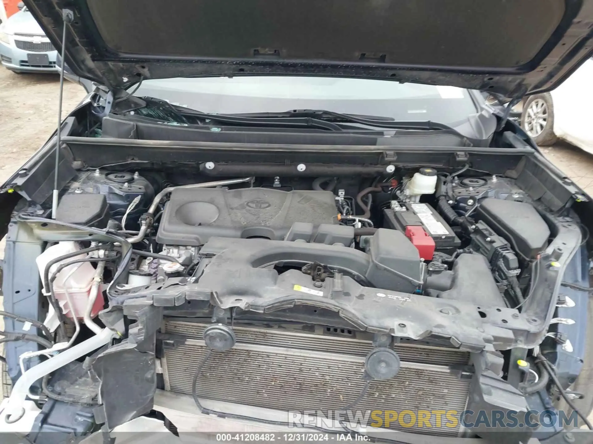 10 fotografías del automóvil dañado 2T3Y1RFV2NW231234 TOYOTA RAV4 2022