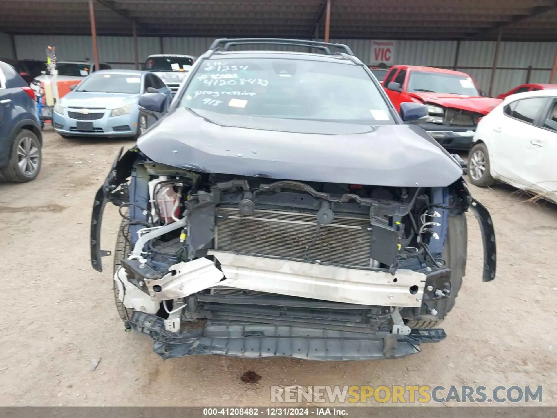 6 fotografías del automóvil dañado 2T3Y1RFV2NW231234 TOYOTA RAV4 2022