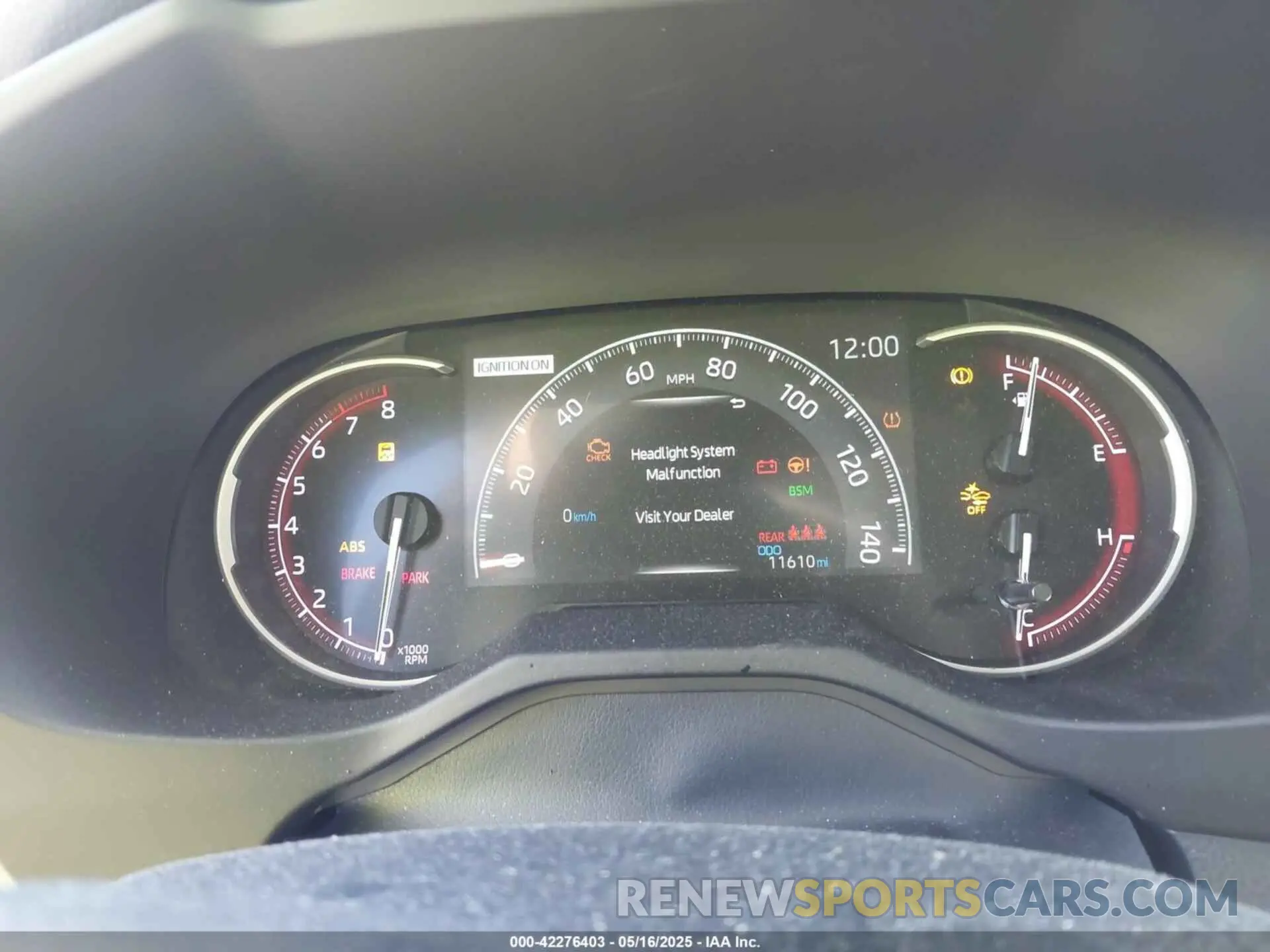 7 fotografías del automóvil dañado 2T3Y1RFV9NC190179 TOYOTA RAV4 2022