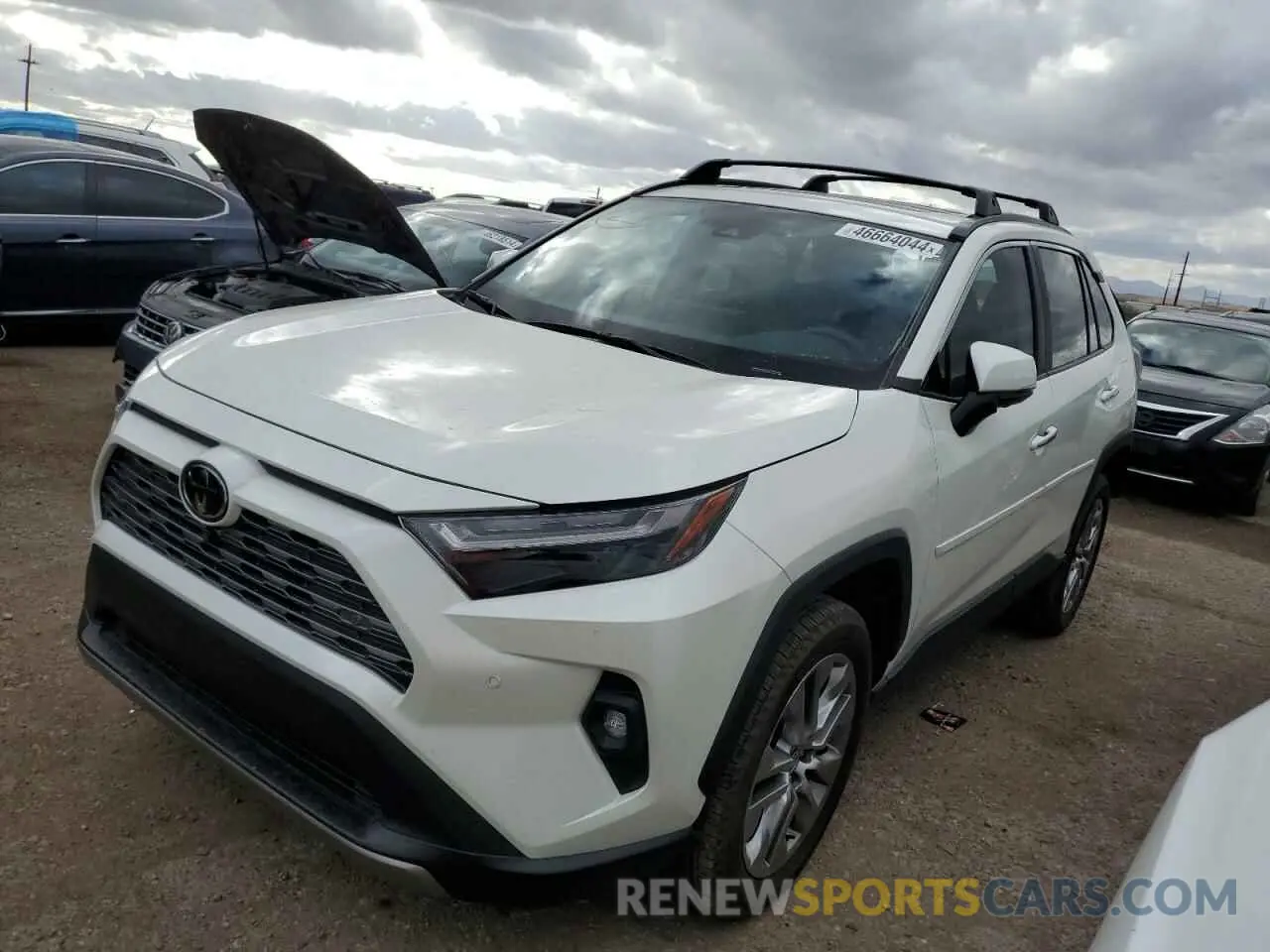 1 fotografías del automóvil dañado 2T3Y1RFVXNW236407 TOYOTA RAV4 2022