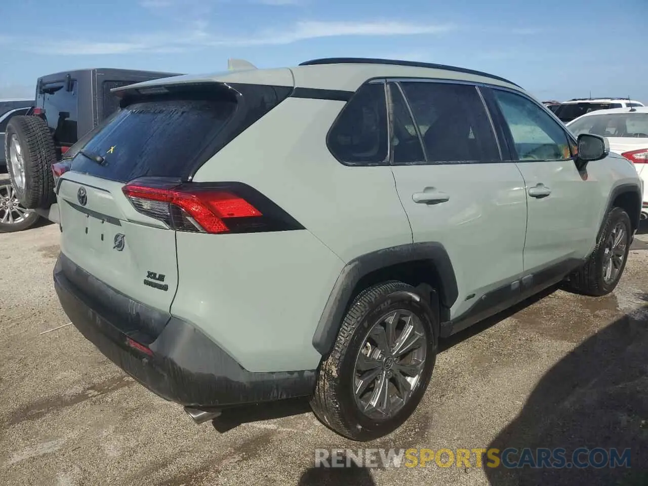 3 fotografías del automóvil dañado 4T3B6RFV0NU091367 TOYOTA RAV4 2022