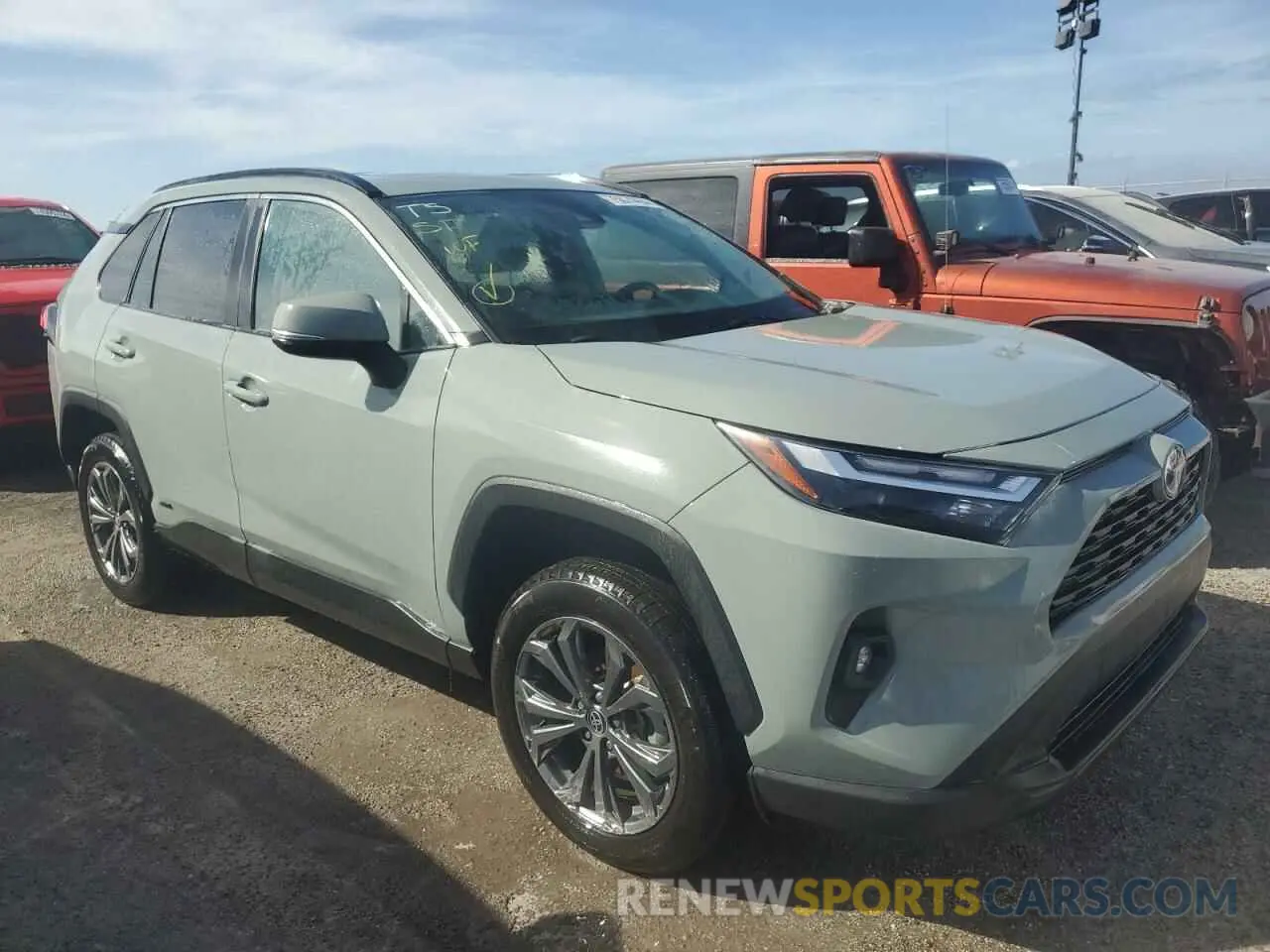 4 fotografías del automóvil dañado 4T3B6RFV0NU091367 TOYOTA RAV4 2022