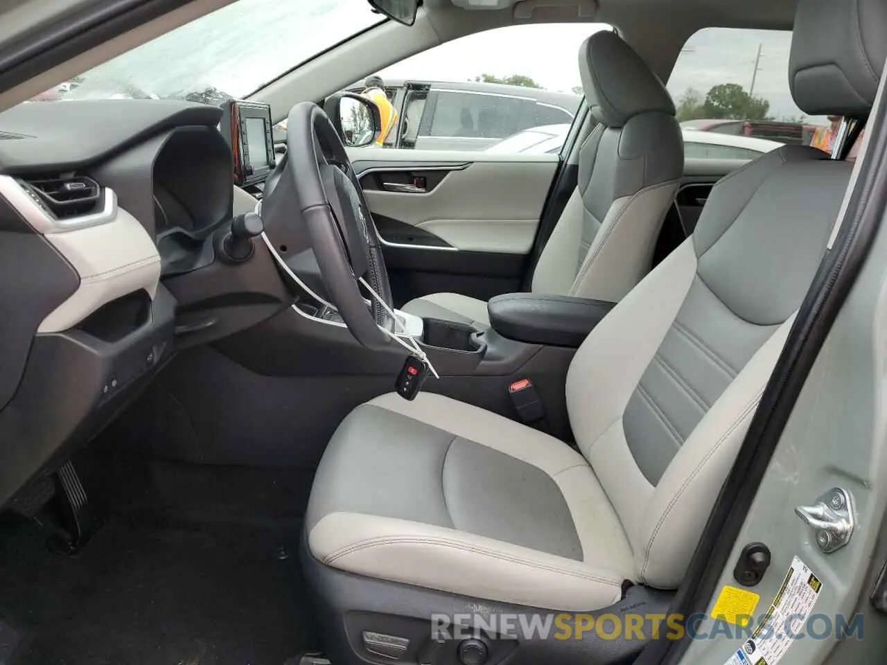 7 fotografías del automóvil dañado 4T3B6RFV0NU091367 TOYOTA RAV4 2022