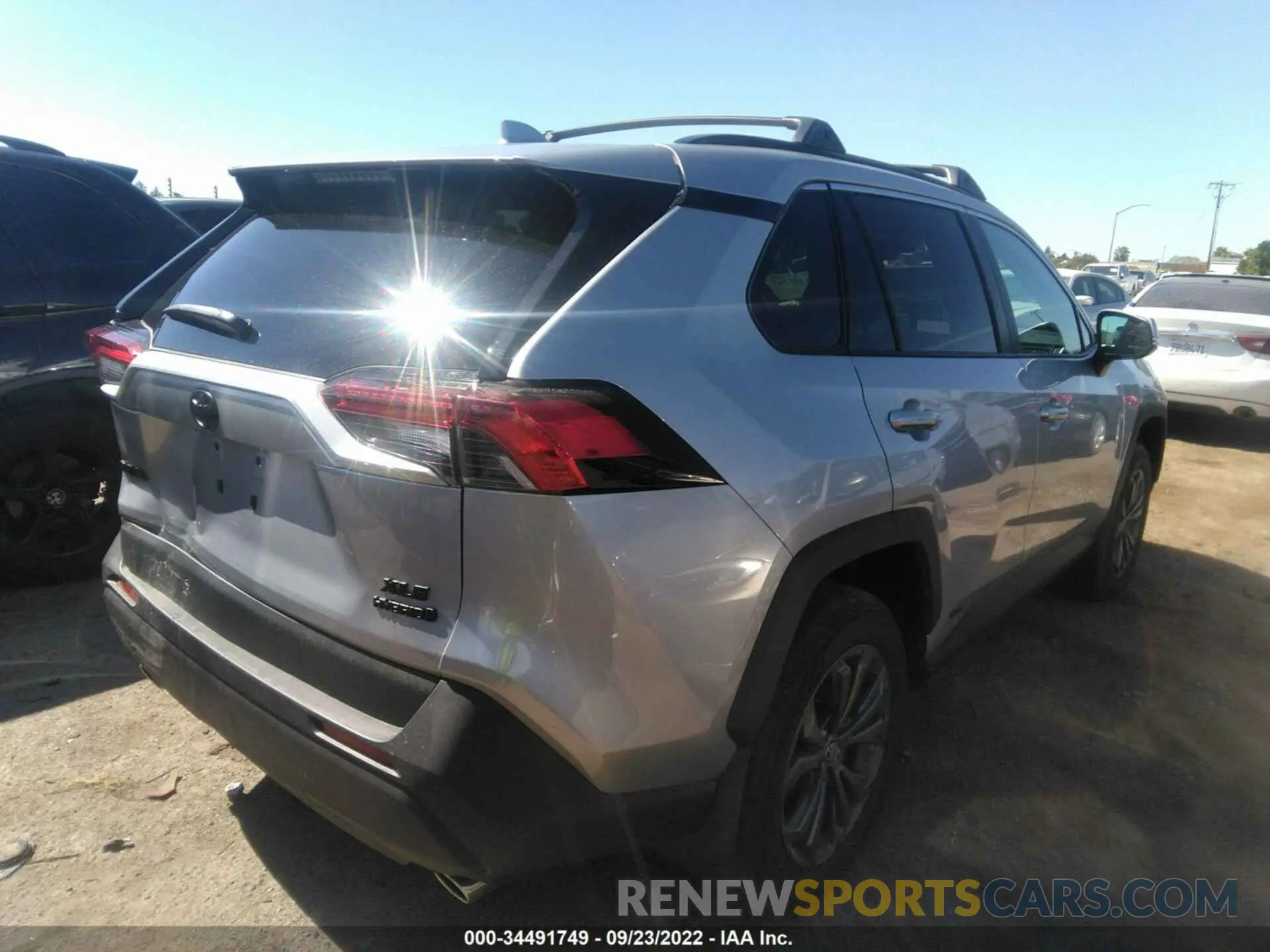 4 fotografías del automóvil dañado 4T3B6RFV0NU094074 TOYOTA RAV4 2022