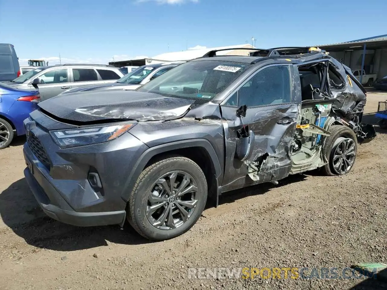 1 fotografías del automóvil dañado 4T3B6RFV1NU087733 TOYOTA RAV4 2022