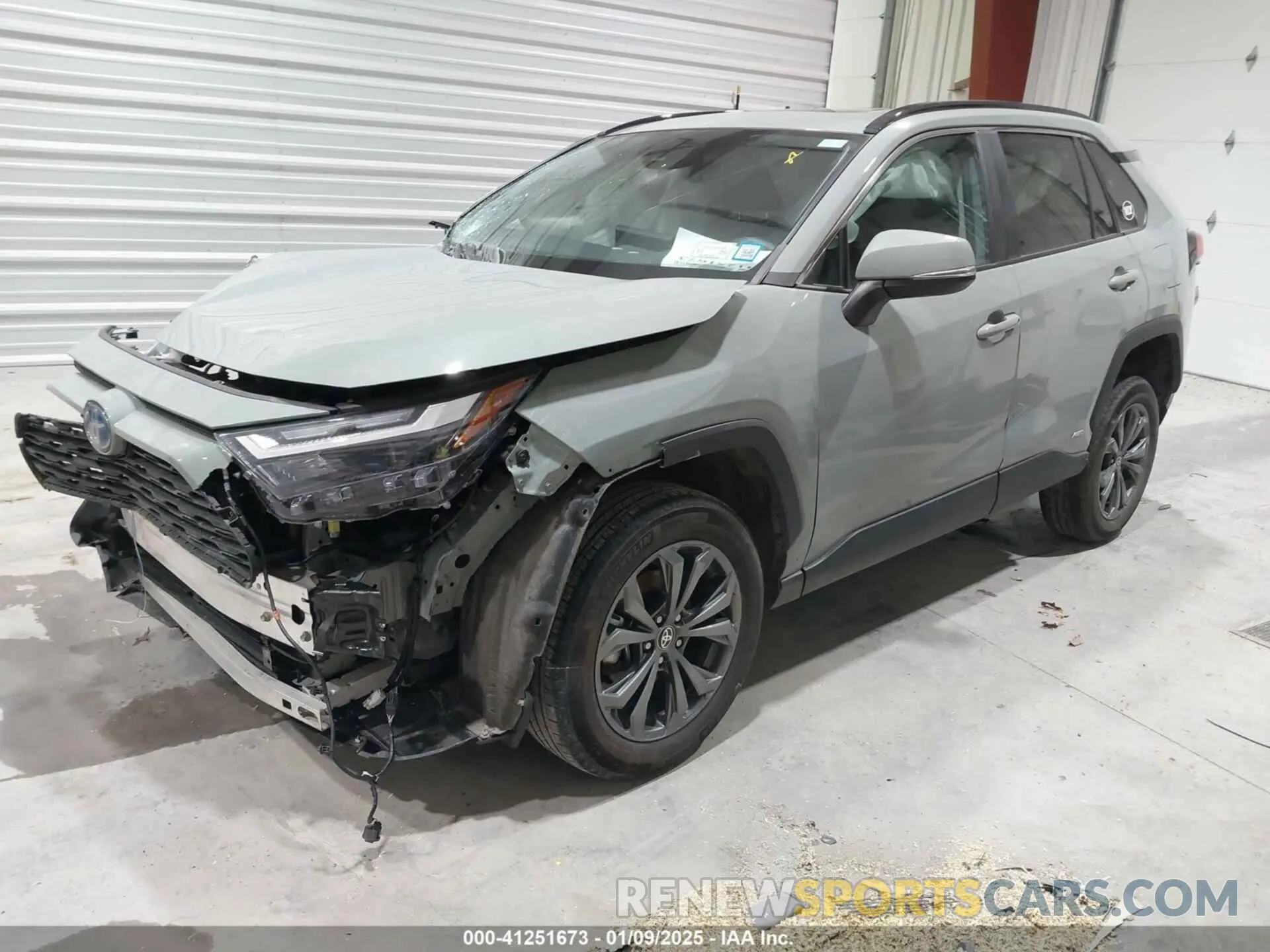 2 fotografías del automóvil dañado 4T3B6RFV3NU103656 TOYOTA RAV4 2022