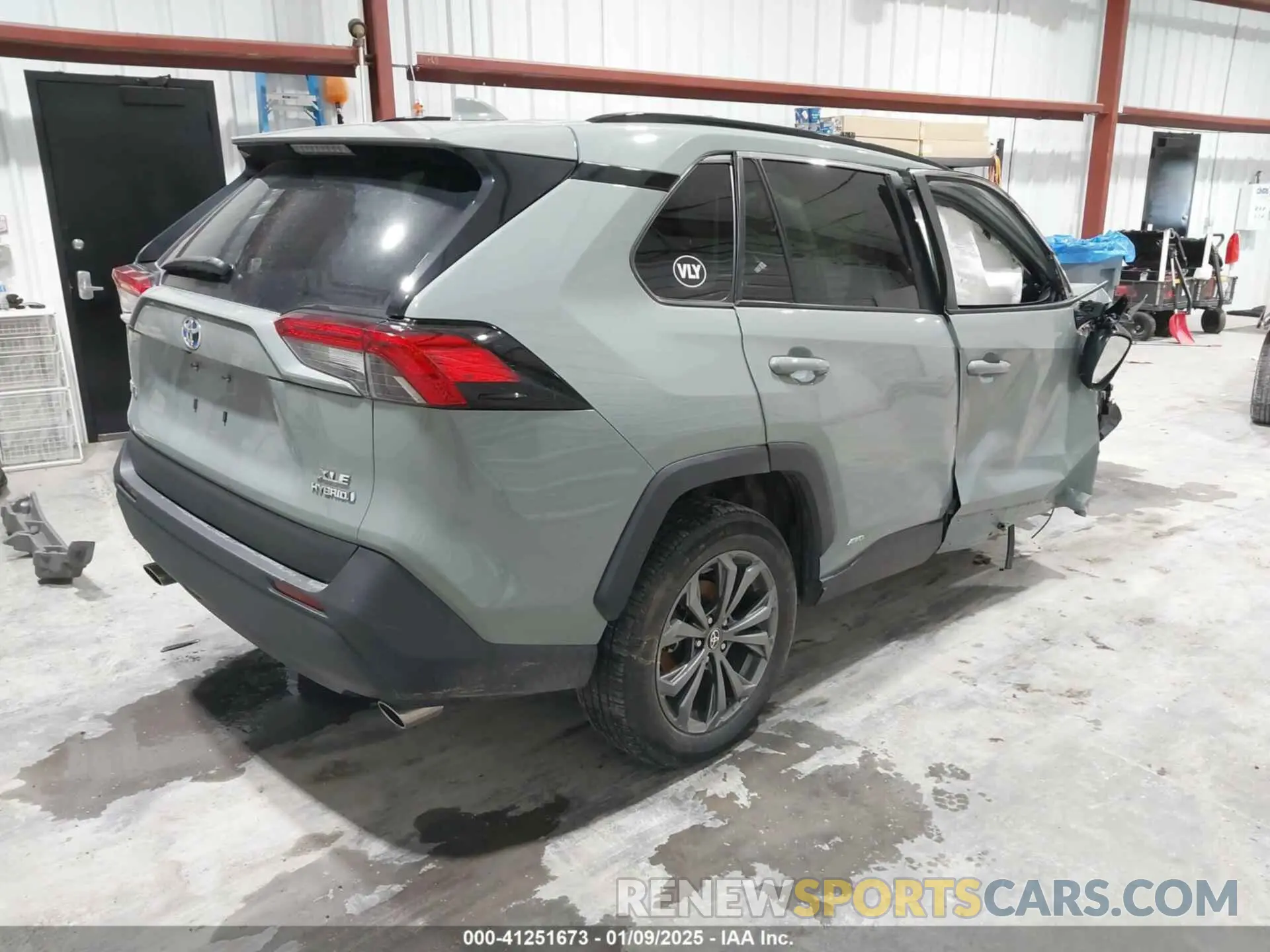 4 fotografías del automóvil dañado 4T3B6RFV3NU103656 TOYOTA RAV4 2022