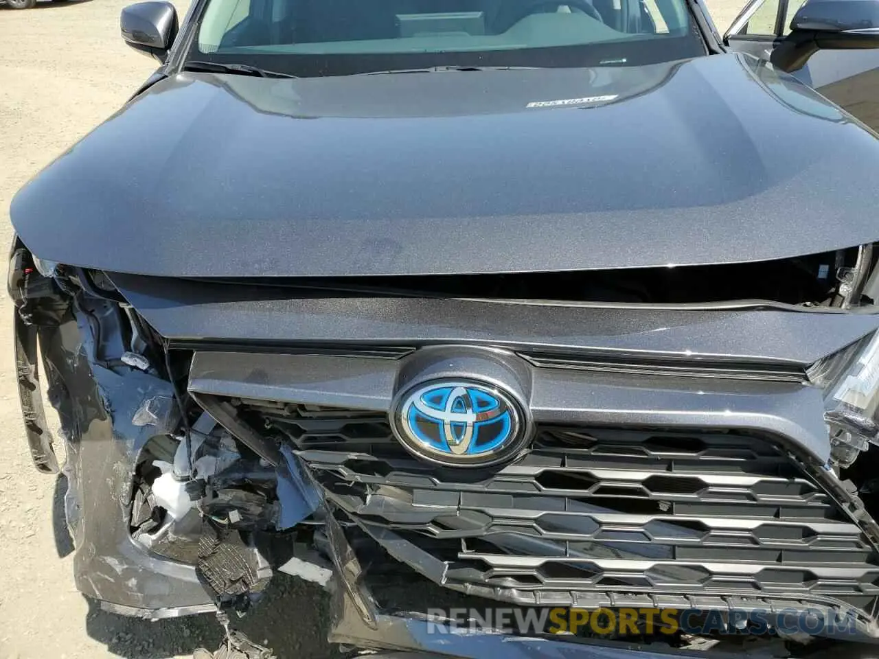 12 fotografías del automóvil dañado 4T3B6RFV8NU101885 TOYOTA RAV4 2022