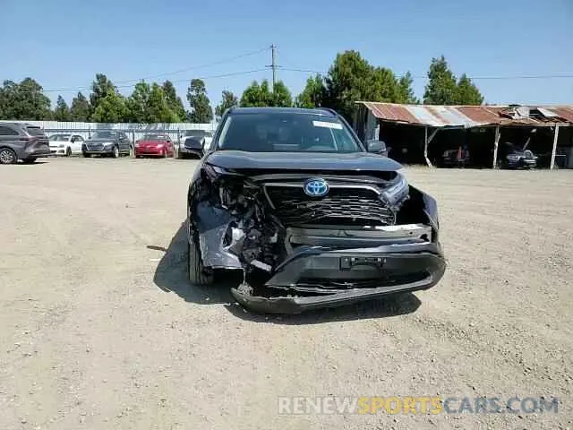 14 fotografías del automóvil dañado 4T3B6RFV8NU101885 TOYOTA RAV4 2022