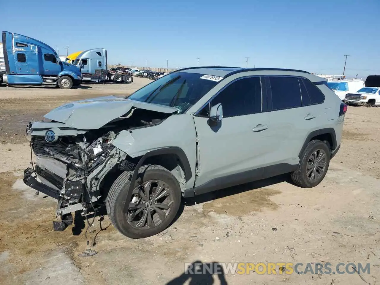 1 fotografías del automóvil dañado 4T3B6RFV8NU102695 TOYOTA RAV4 2022