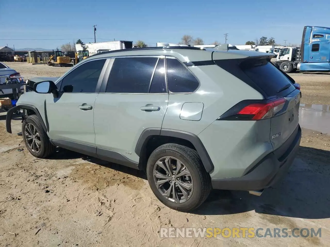 2 fotografías del automóvil dañado 4T3B6RFV8NU102695 TOYOTA RAV4 2022