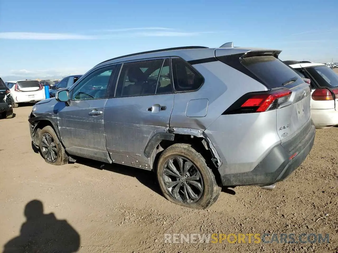 2 fotografías del automóvil dañado 4T3B6RFVXNU098424 TOYOTA RAV4 2022