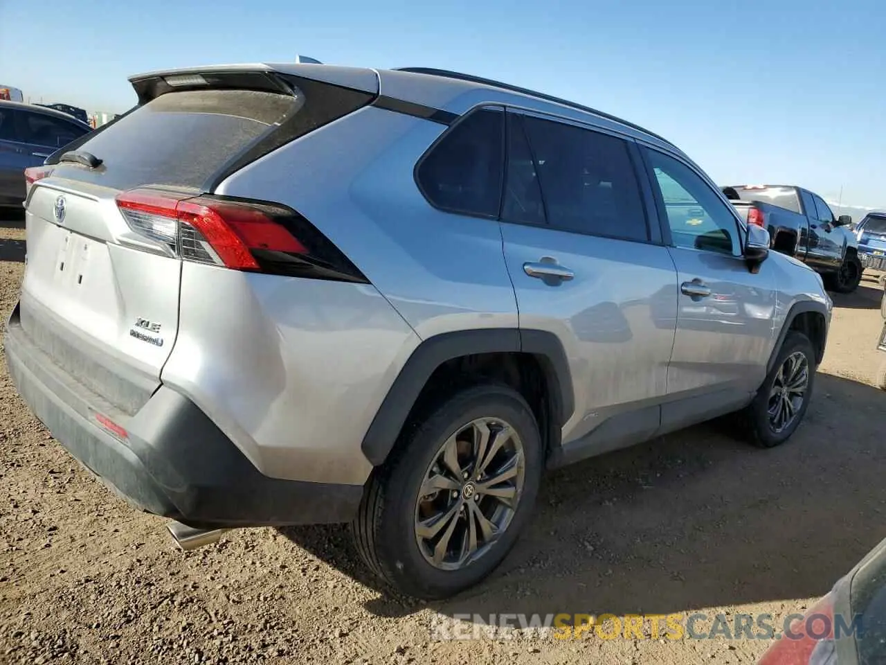 3 fotografías del automóvil dañado 4T3B6RFVXNU098424 TOYOTA RAV4 2022