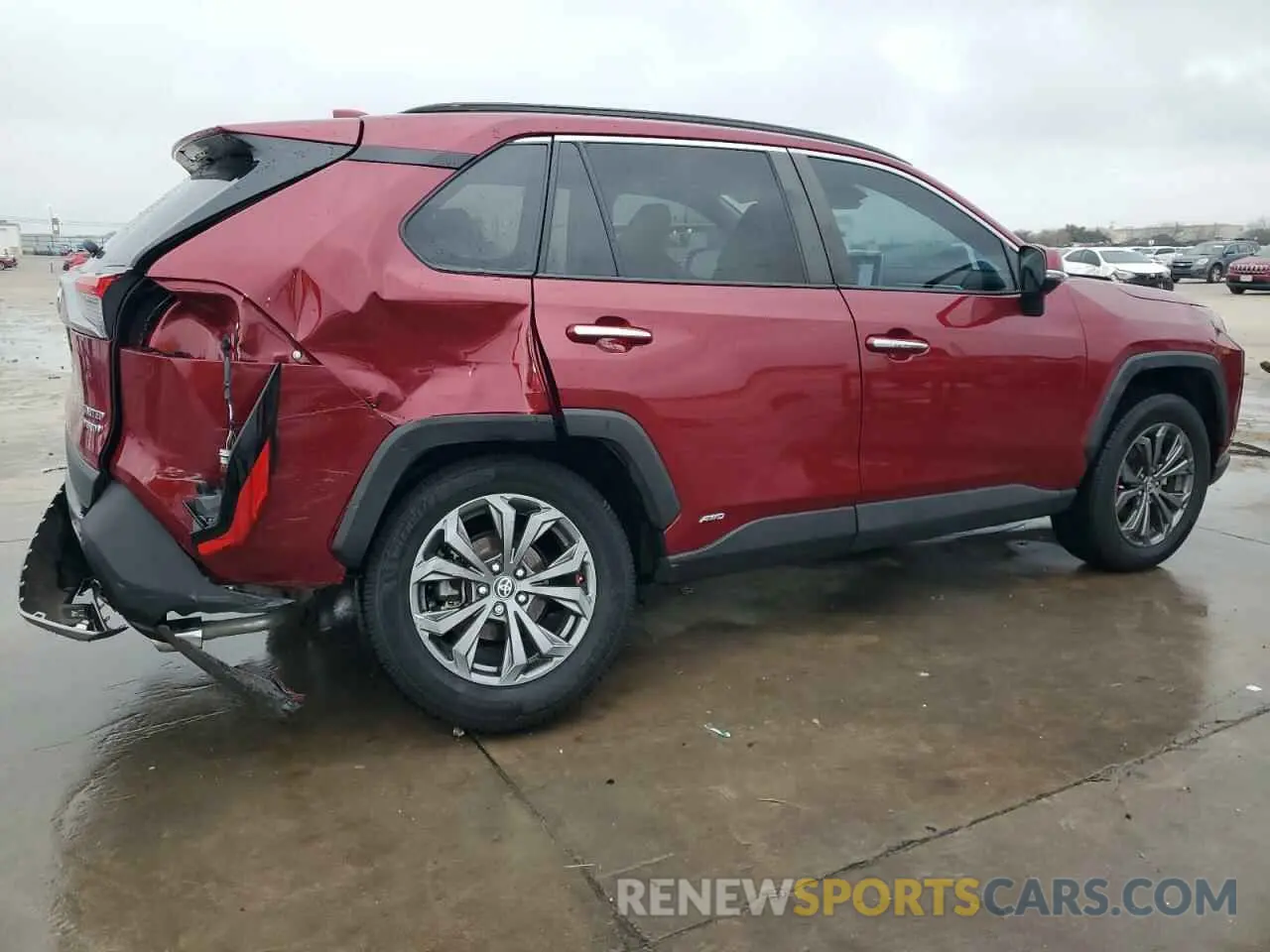3 fotografías del automóvil dañado 4T3D6RFV3NU078508 TOYOTA RAV4 2022