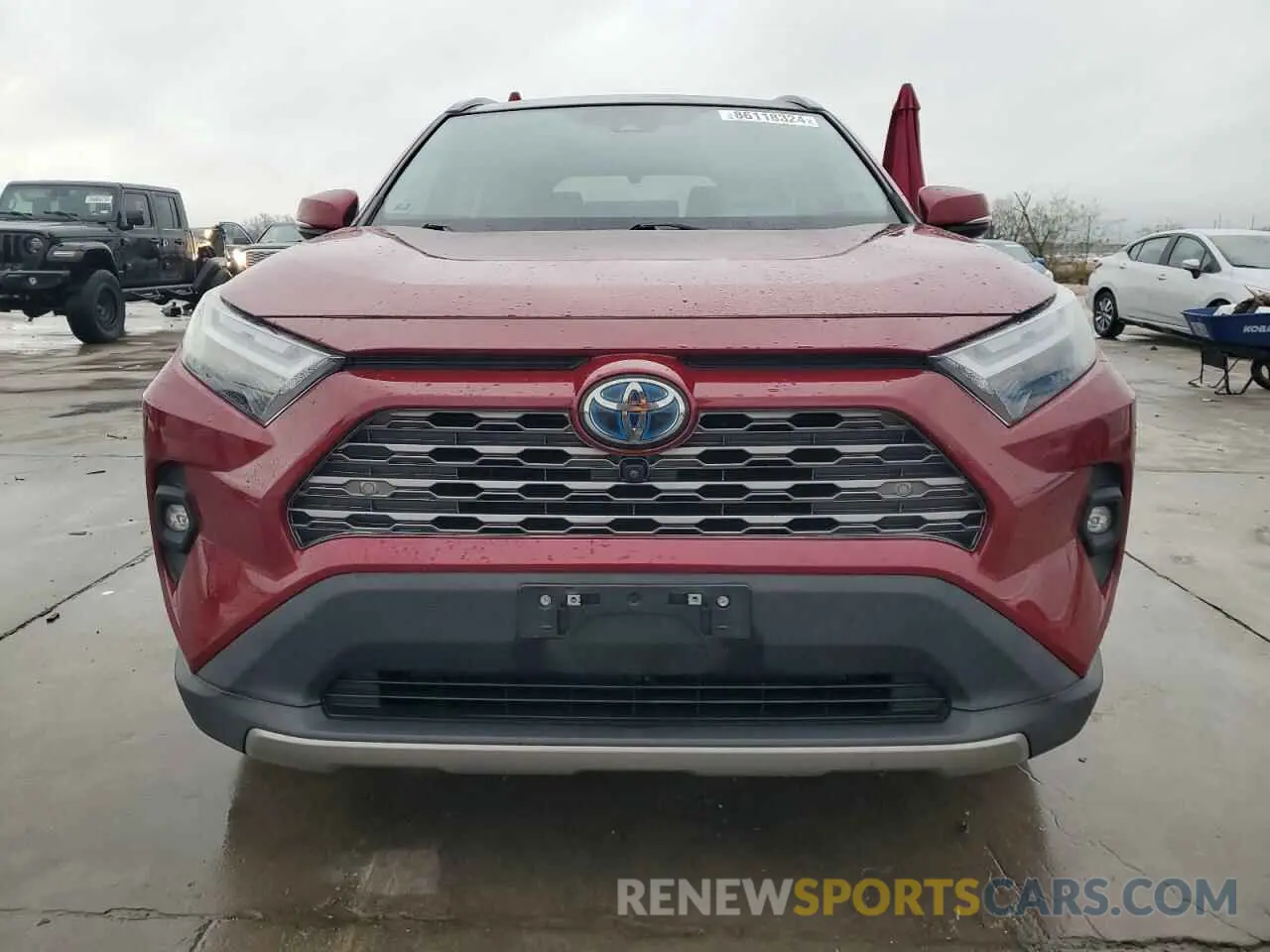 5 fotografías del automóvil dañado 4T3D6RFV3NU078508 TOYOTA RAV4 2022