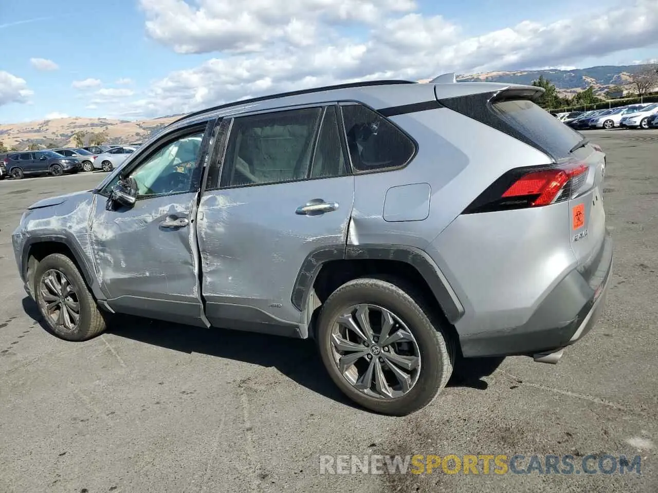 2 fotografías del automóvil dañado 4T3D6RFV5NU075044 TOYOTA RAV4 2022