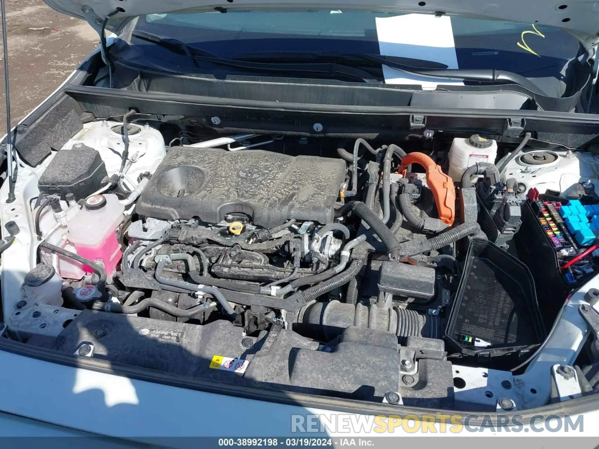 10 fotografías del automóvil dañado 4T3D6RFV6NU068295 TOYOTA RAV4 2022