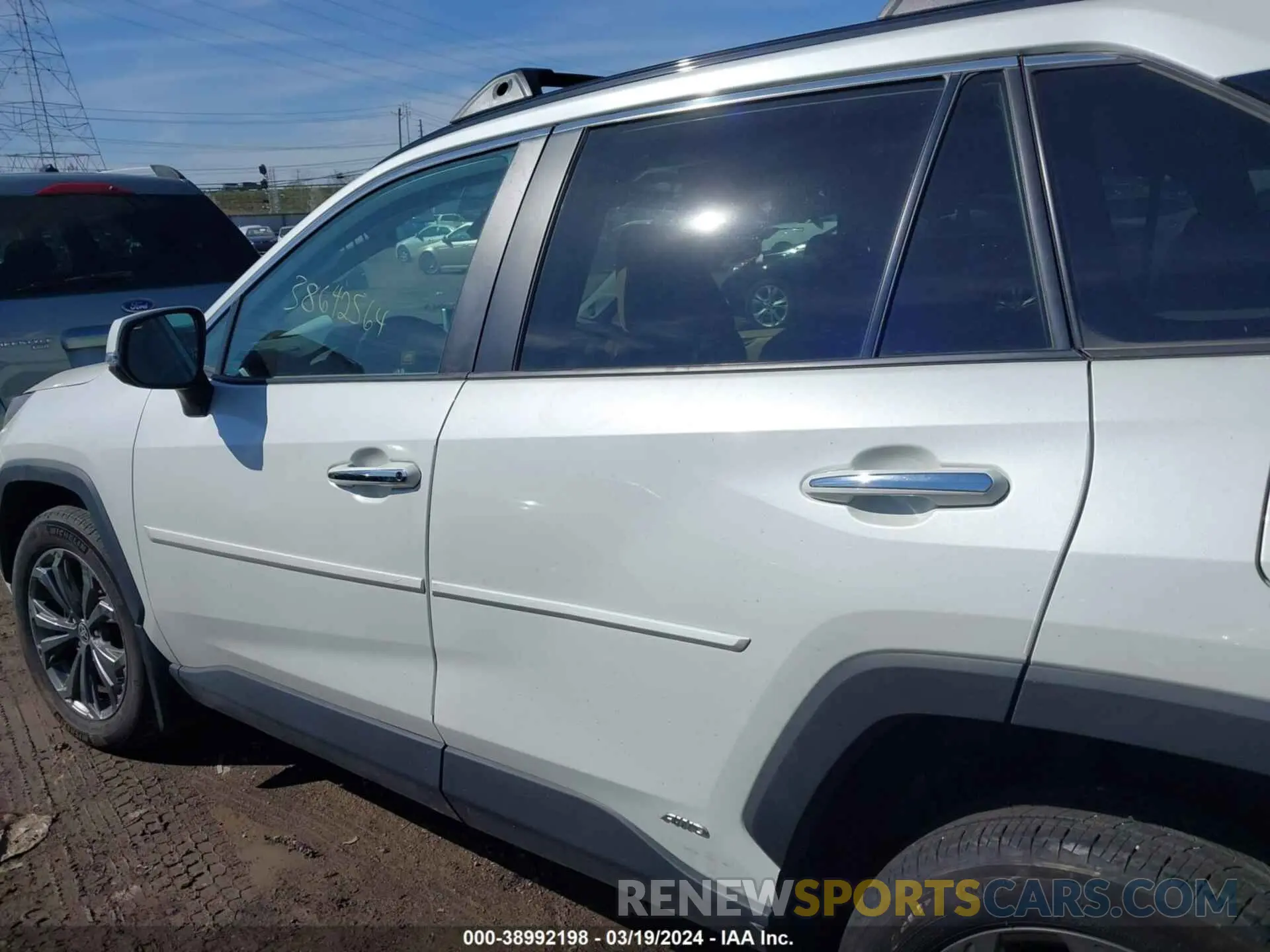 14 fotografías del automóvil dañado 4T3D6RFV6NU068295 TOYOTA RAV4 2022