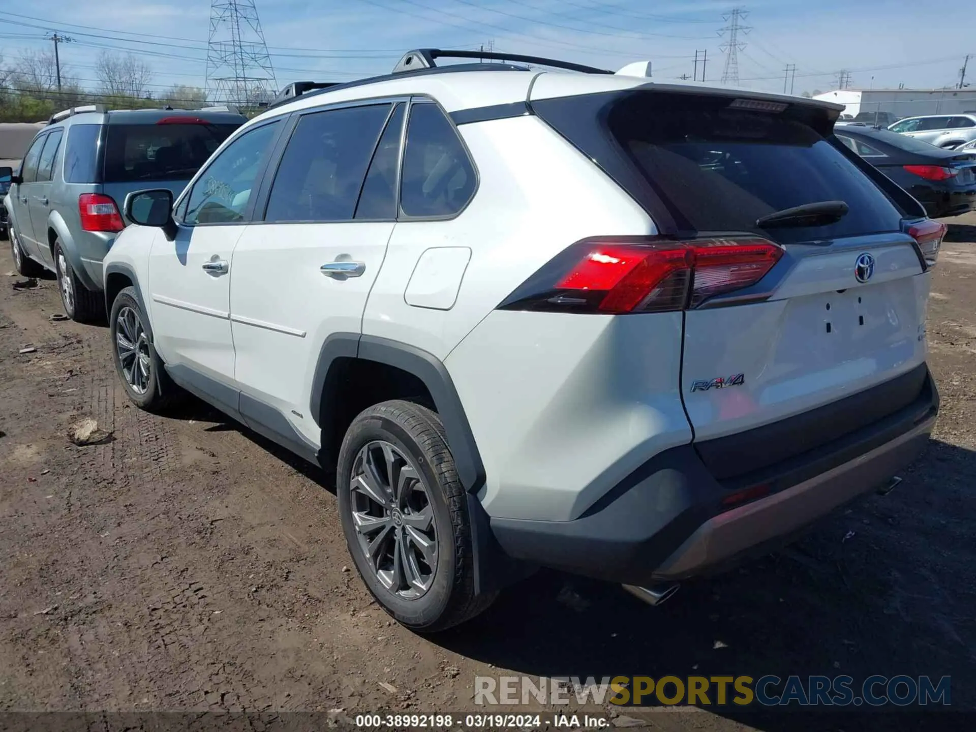3 fotografías del automóvil dañado 4T3D6RFV6NU068295 TOYOTA RAV4 2022