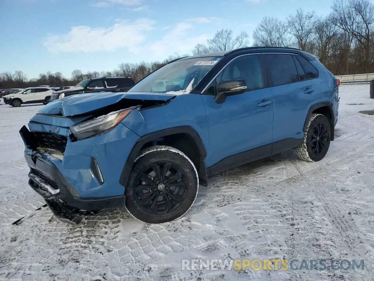 1 fotografías del automóvil dañado 4T3E6RFV0NU096811 TOYOTA RAV4 2022