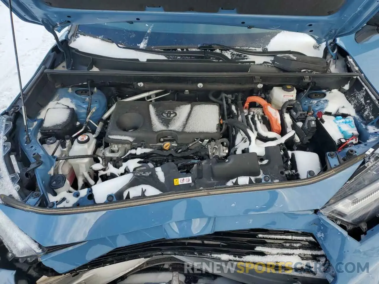 12 fotografías del automóvil dañado 4T3E6RFV0NU096811 TOYOTA RAV4 2022