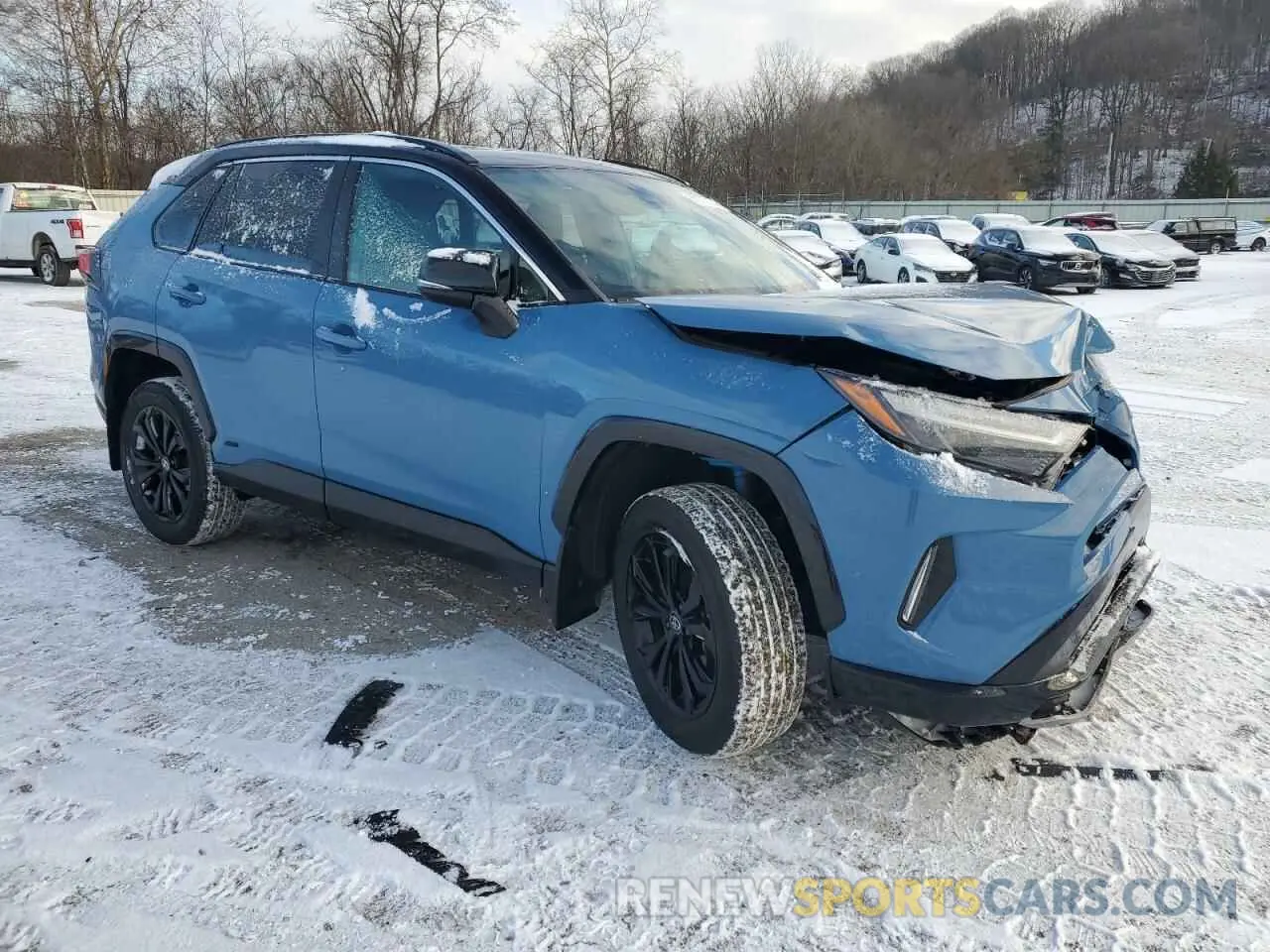 4 fotografías del automóvil dañado 4T3E6RFV0NU096811 TOYOTA RAV4 2022