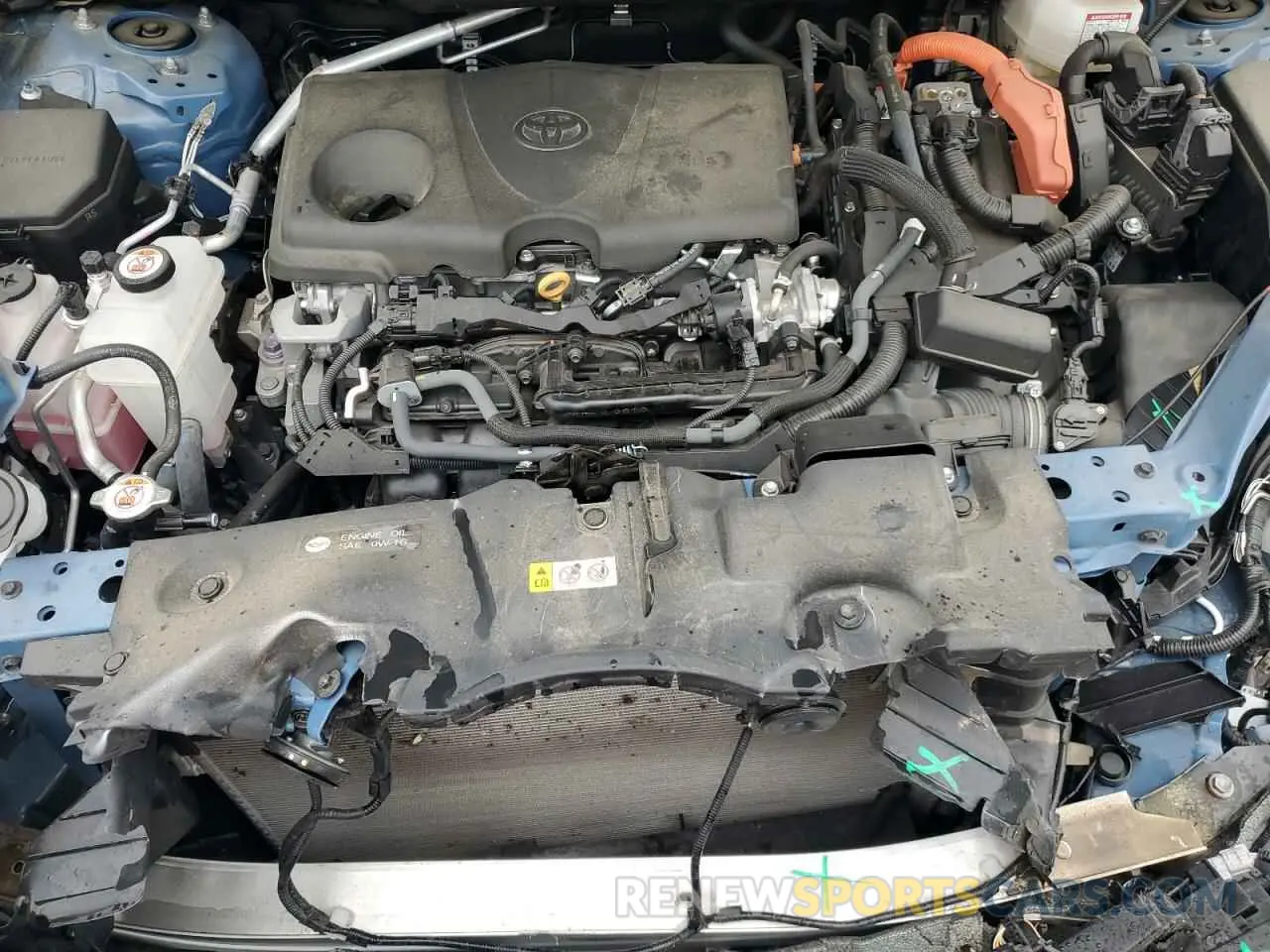 12 fotografías del automóvil dañado 4T3E6RFV3NU097998 TOYOTA RAV4 2022