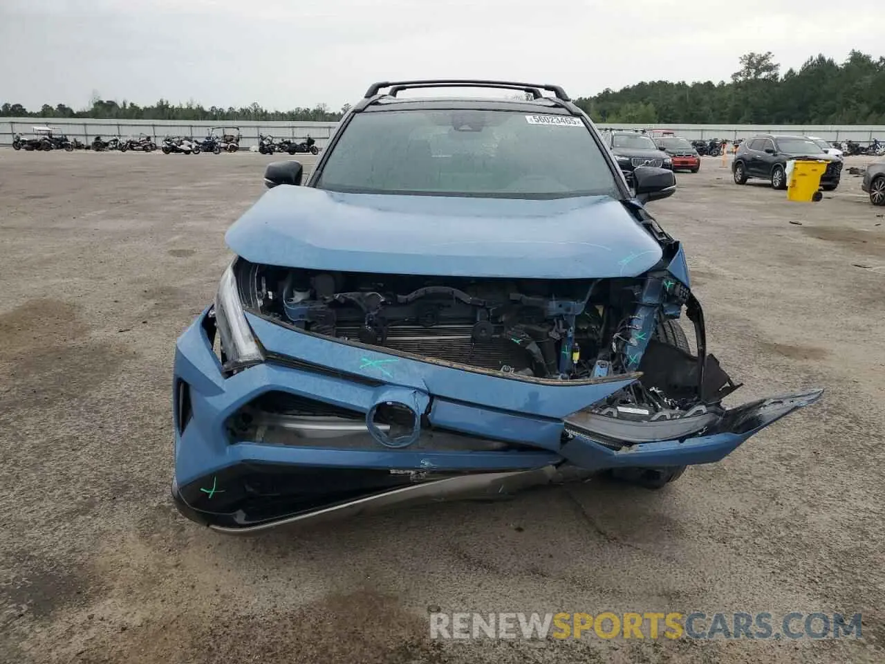 5 fotografías del automóvil dañado 4T3E6RFV3NU097998 TOYOTA RAV4 2022