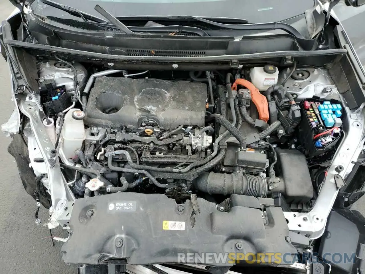 11 fotografías del automóvil dañado 4T3E6RFV6NU088390 TOYOTA RAV4 2022