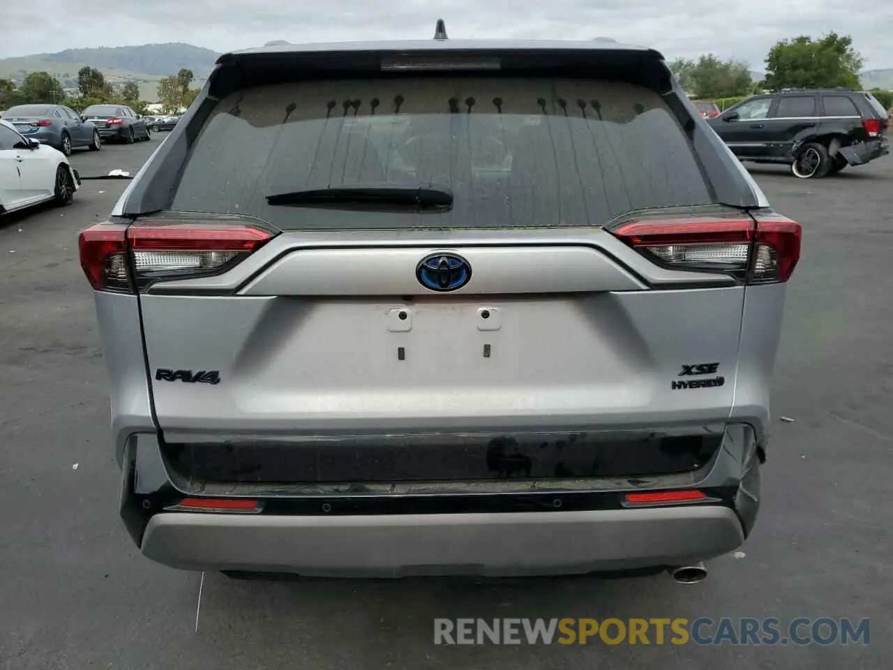 6 fotografías del automóvil dañado 4T3E6RFV6NU088390 TOYOTA RAV4 2022