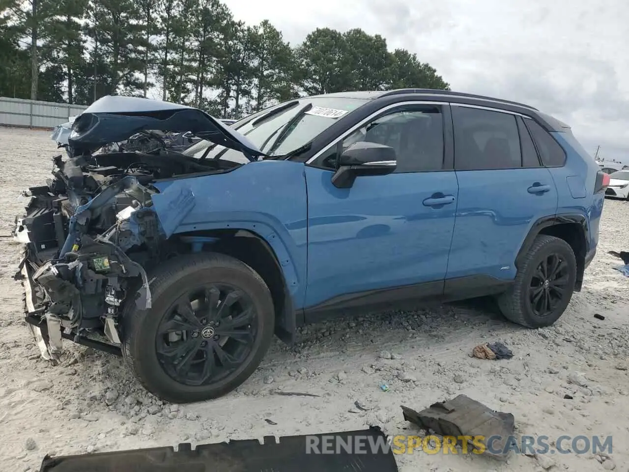 1 fotografías del automóvil dañado 4T3E6RFV8NU084048 TOYOTA RAV4 2022