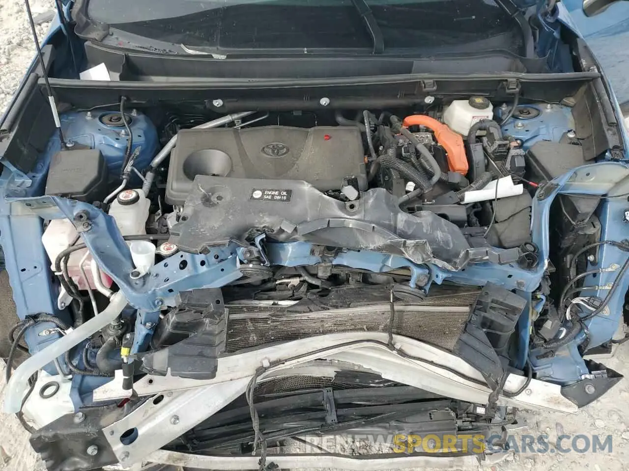 12 fotografías del automóvil dañado 4T3E6RFV8NU084048 TOYOTA RAV4 2022