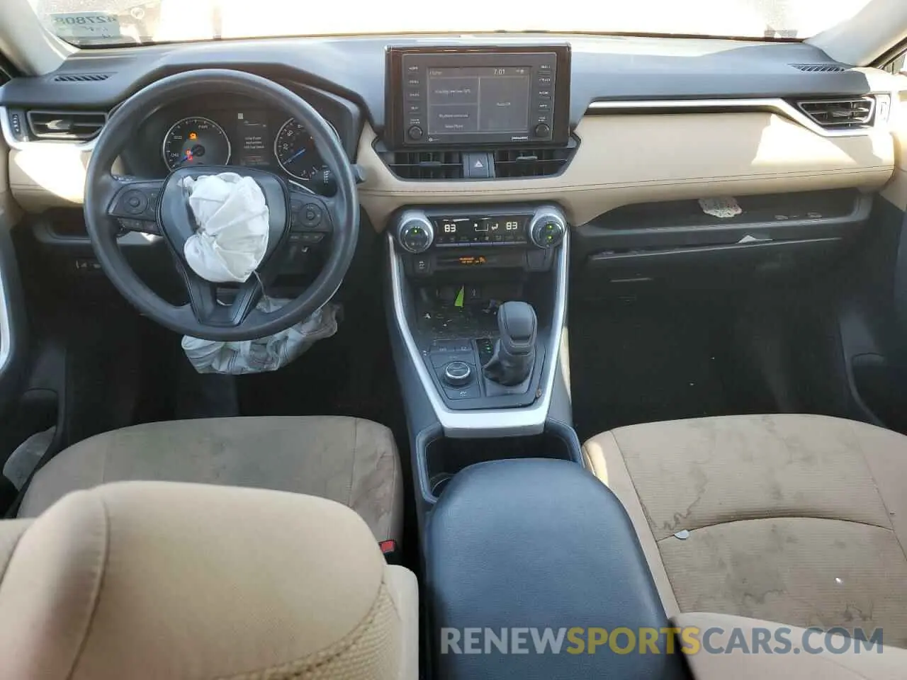 8 fotografías del automóvil dañado 4T3LWRFV2NU048752 TOYOTA RAV4 2022