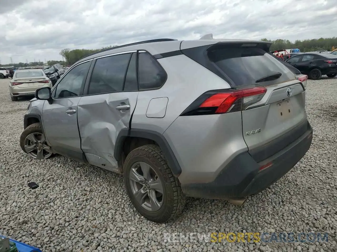 2 fotografías del automóvil dañado 4T3LWRFV3NU070274 TOYOTA RAV4 2022