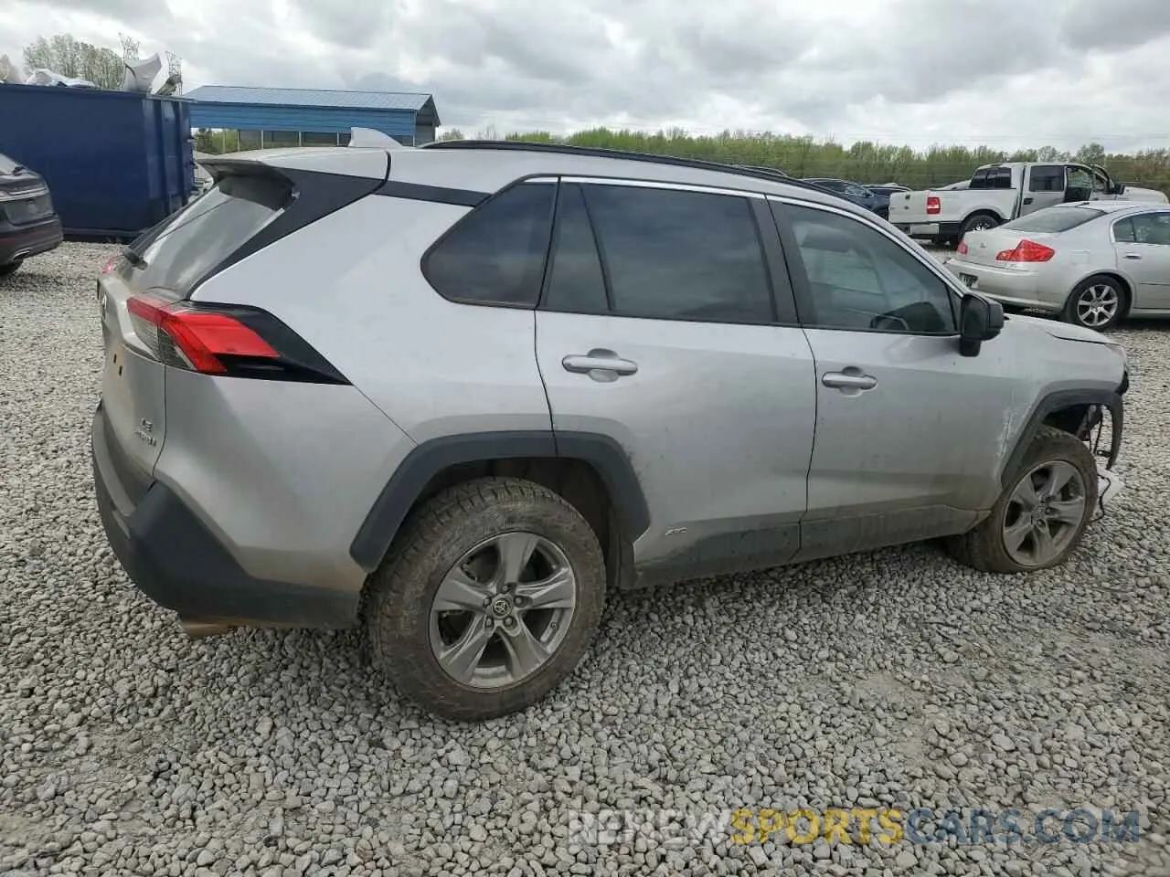 3 fotografías del automóvil dañado 4T3LWRFV3NU070274 TOYOTA RAV4 2022