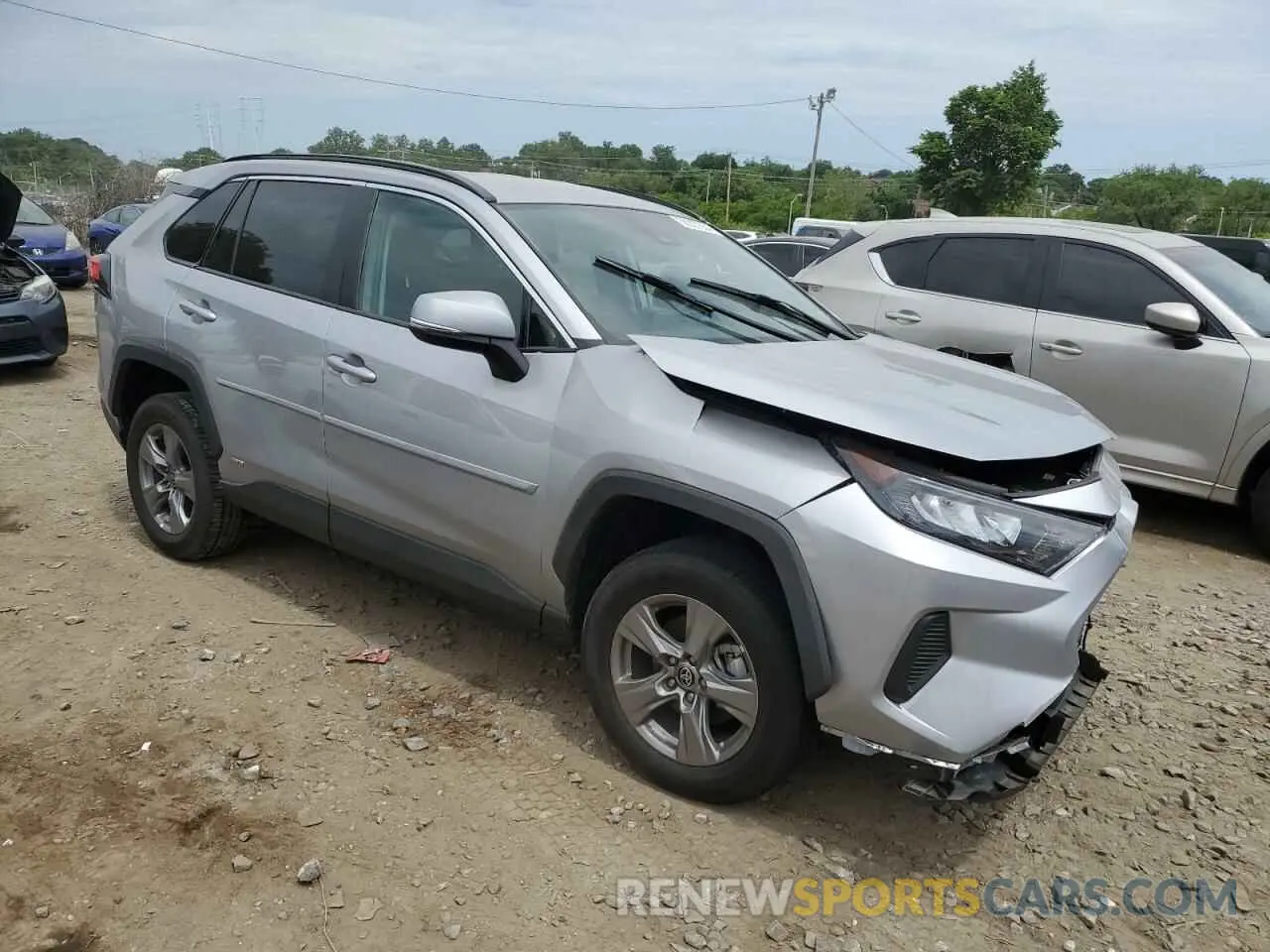4 fotografías del automóvil dañado 4T3MWRFV0NU073816 TOYOTA RAV4 2022